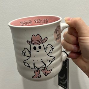 Tik Tok Viral Halloween Coffee Mug! Cowgirl Ghost mug, western ghost mug!